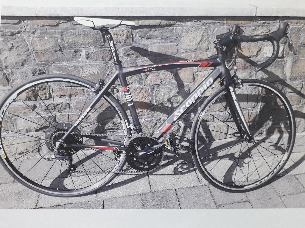 racefiets SCOPPIO (zwart)- maat 50 (medium), Heren, 15 tot 20 versnellingen, Ophalen, Overige merken