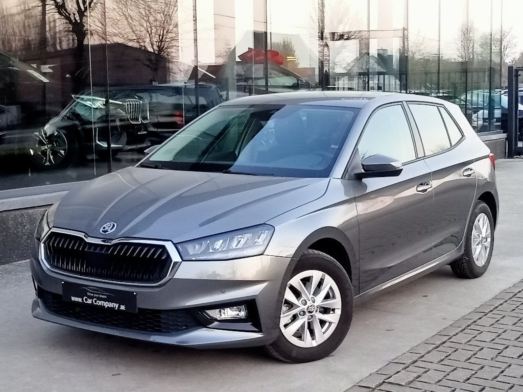 Skoda Fabia 1.0TSI 115PK*DSG*gps*DAB*CAMERA, Auto's, Stof, Euro 6, 5 zetels, Zilver of Grijs