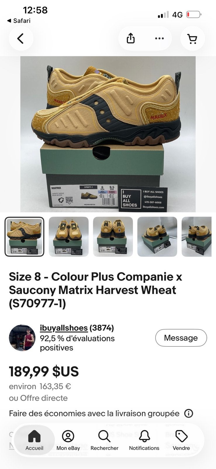 Saucony matrix, Vêtements | Hommes, Neuf, Enlèvement ou Envoi, Autres couleurs, Baskets