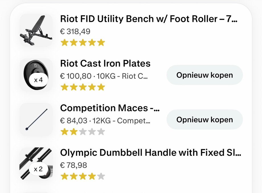 Strength shop gym/training/fullbody materiaal, Tickets & Billets, Réductions & Chèques cadeaux
