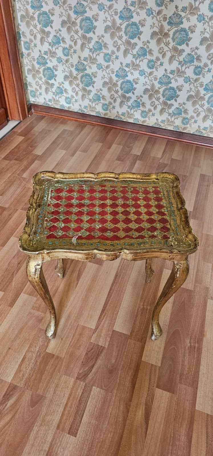 Vintage Florentijnse Bijzettafel, Maison & Meubles, Enlèvement