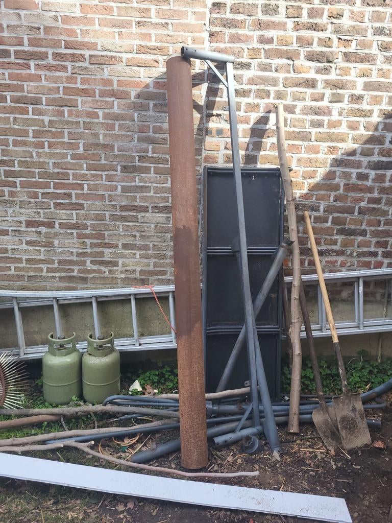 Dikwandige schouwbuis, Ophalen