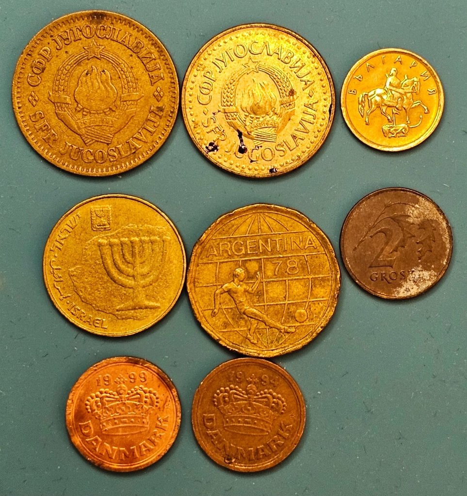 wereldmunten, Enlèvement ou Envoi, Monnaie
