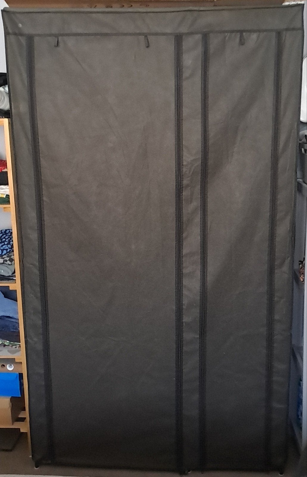 Garde de robe en toile en très bon état partique disponible⬅, Maison & Meubles, 25 à 50 cm, Avec tablette(s), Comme neuf, 50 à 100 cm