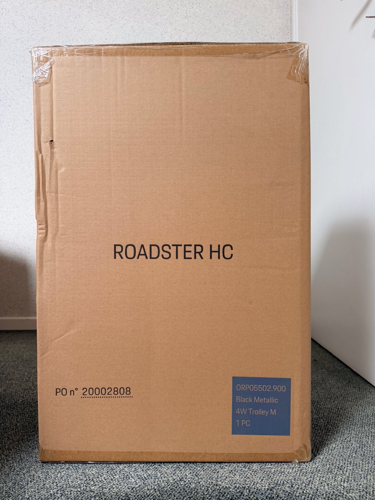 Porsche design reiskoffer, Ophalen, Nieuw, Hard kunststof, Slot