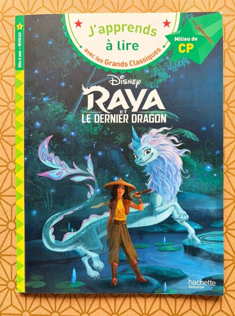 Raya et le dernier dragon – J’apprends à lire CP, Livres, Garçon ou Fille, Fiction général, Enlèvement, Utilisé