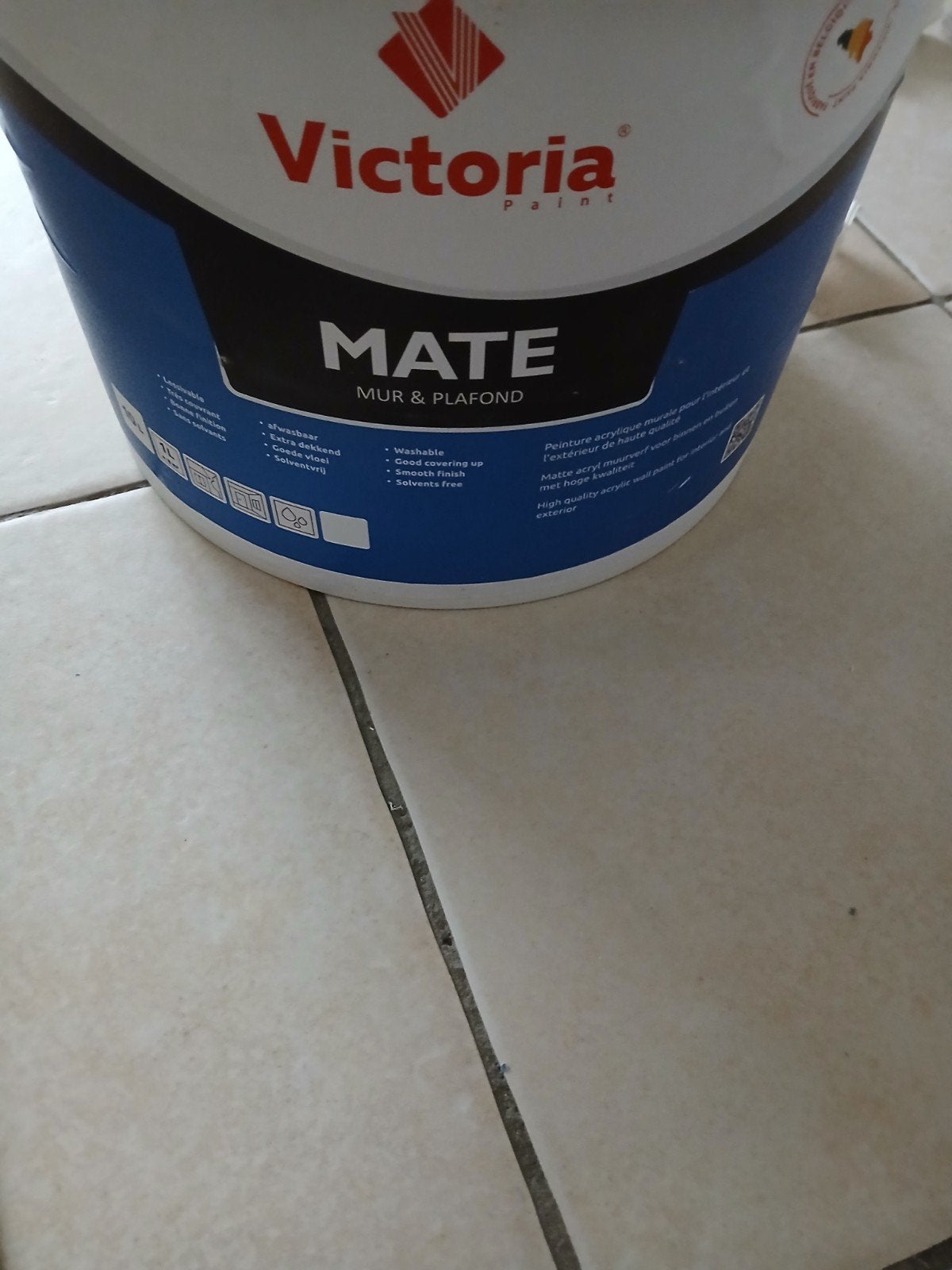 Verf 9010 matt  25 liter, Ophalen, Verf