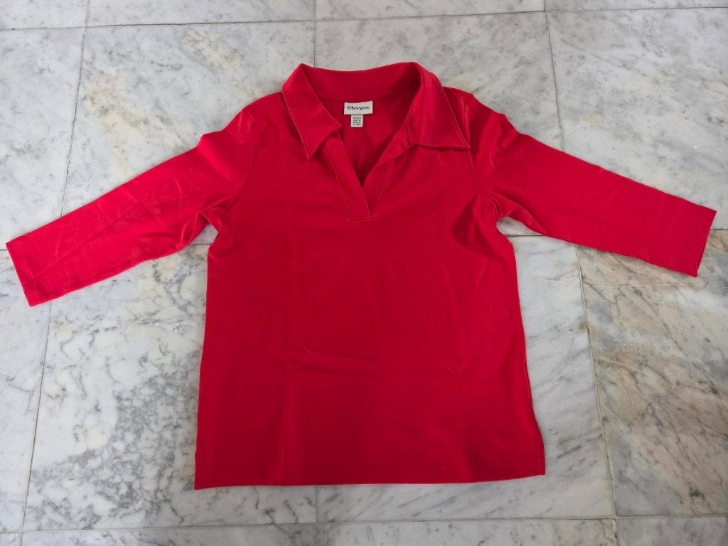 Rode shirt - maat 40/42 - Nog nieuw!, Kleding | Dames, Bonprix, Nieuw, Rood, Ophalen