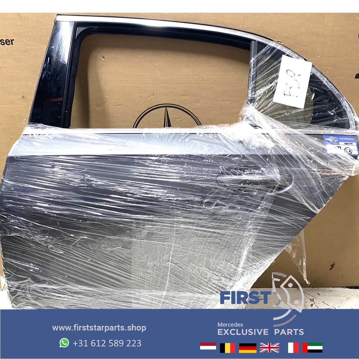 W177 A Klasse LINKER DEUR PORTIER GRIJS Mercedes LINKS ACHTE, Gebruikt, -, Deur, Ophalen of Verzenden