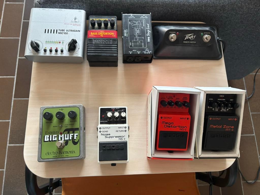 Effectpedalen, Muziek en Instrumenten, Ophalen, Zo goed als nieuw