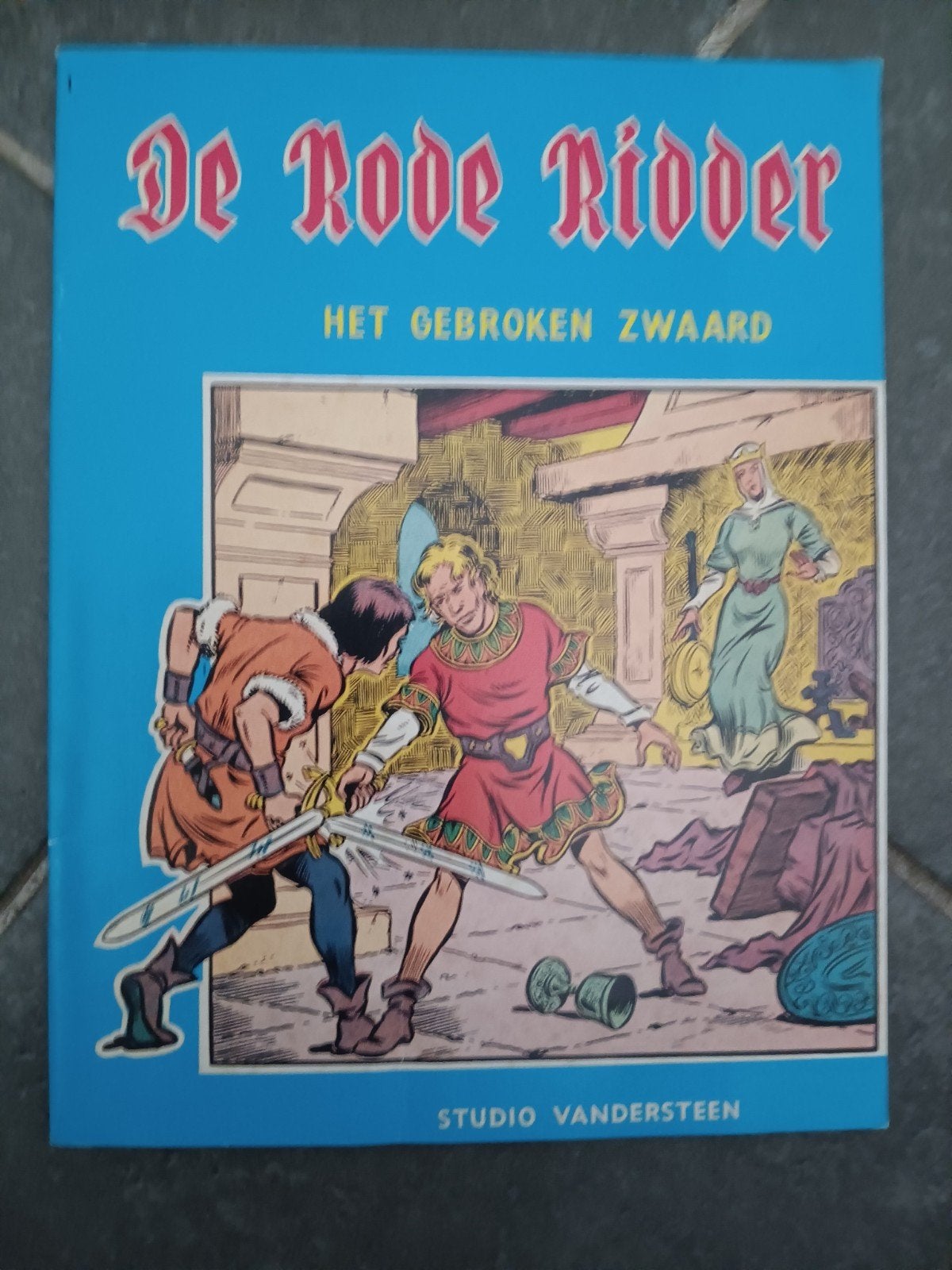 de rode ridder strip  het gebroken zwaard, Boeken, Ophalen