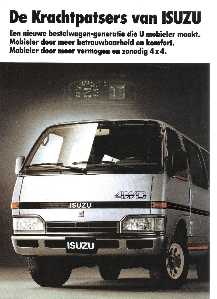 ISUZU MIDI / WFR, Boeken, Auto's | Folders en Tijdschriften, Ophalen of Verzenden, Zo goed als nieuw, Overige merken