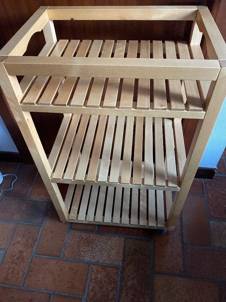 Étagères sur roulettes, Enlèvement, Utilisé, Étagère