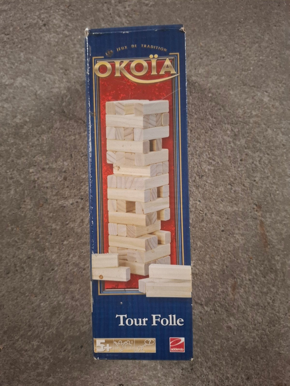 zotte toren blokkenspel - gezelschapspel, Ophalen of Verzenden