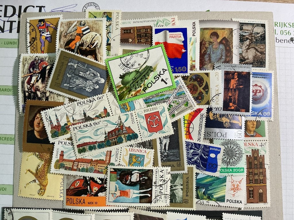 Postzegels Polen, Timbres & Monnaies, Timbres | Europe | Belgique, Envoi