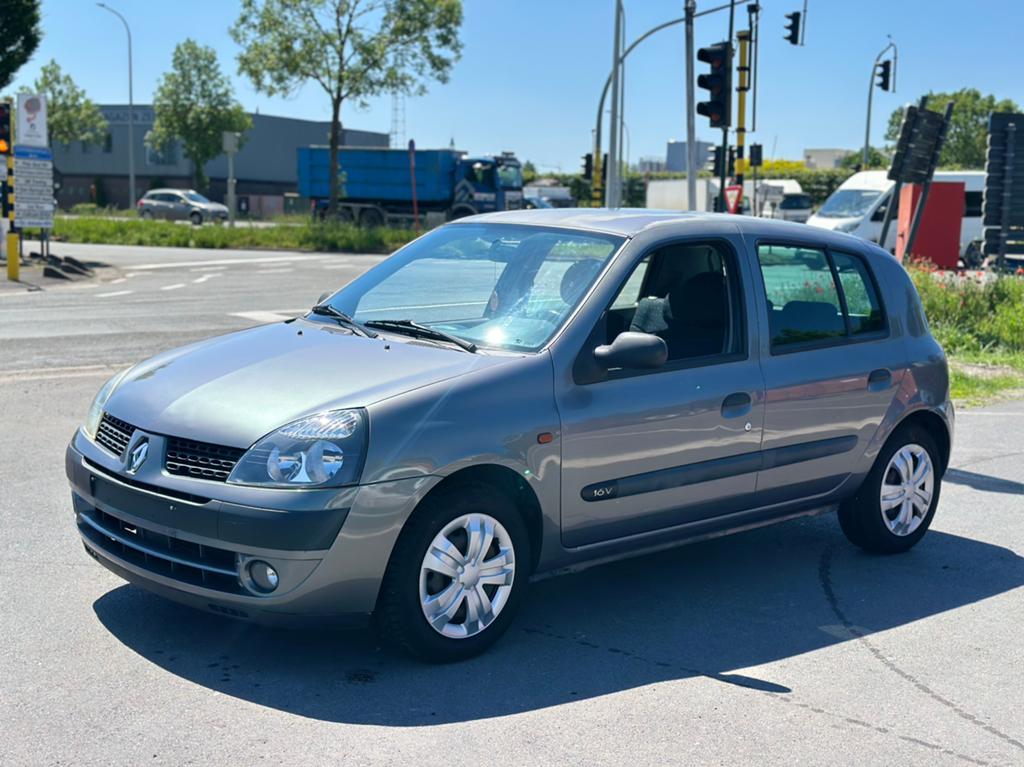 Renault Clio 1.2 16V – 2002 – Manueel – 197.xxx km, Autos, Achat, Vitres électriques, Particulier, Essence