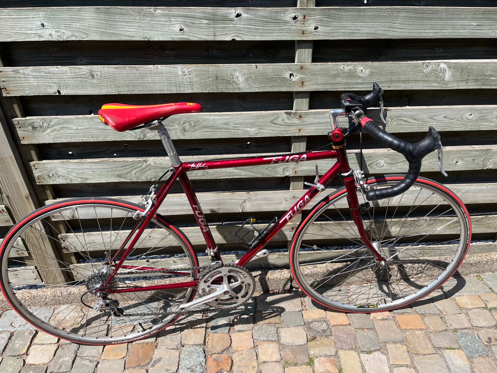 Fuga retrokoersfiets, Fietsen en Brommers, Minder dan 10 versnellingen, Gebruikt, 26 inch, Aluminium
