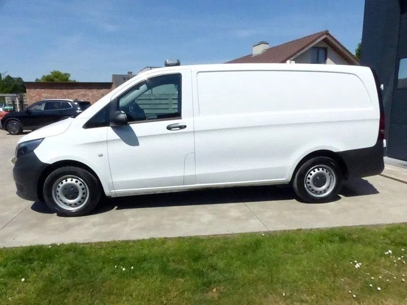 Mercedes-Benz Vito 3-zit, schuifdeur R, Cruise Controle, App, Auto's, Bestelwagens en Lichte vracht, 100 kW, https://public.car-pass.be/vhr/3f69fec7-543e-4216-b607-c91faeb852a1