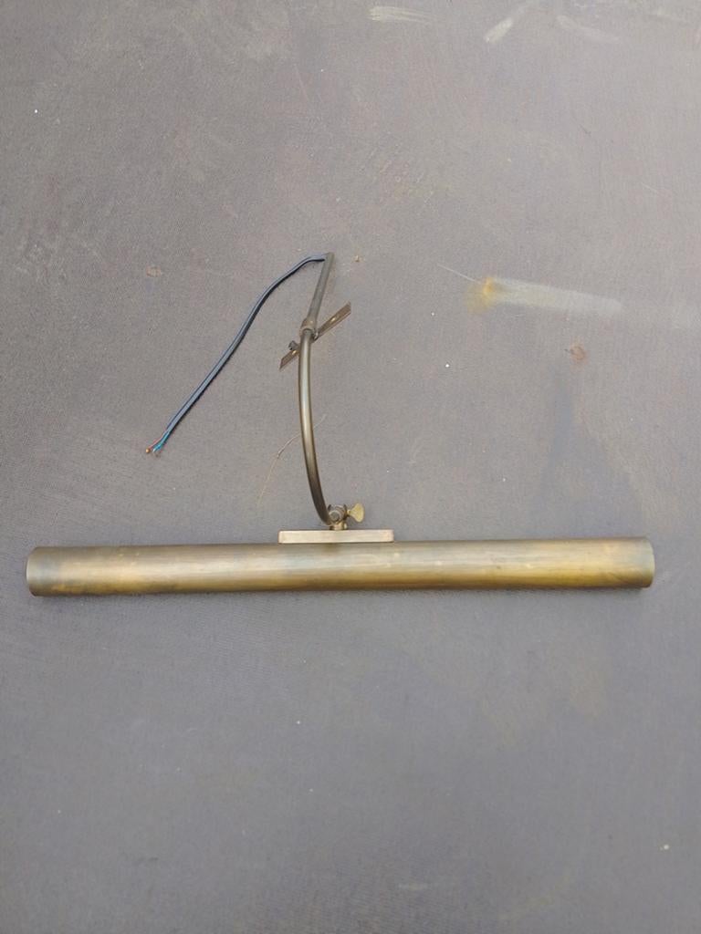 Lampe de bureau en laiton/lampe à peindre, Enlèvement ou Envoi