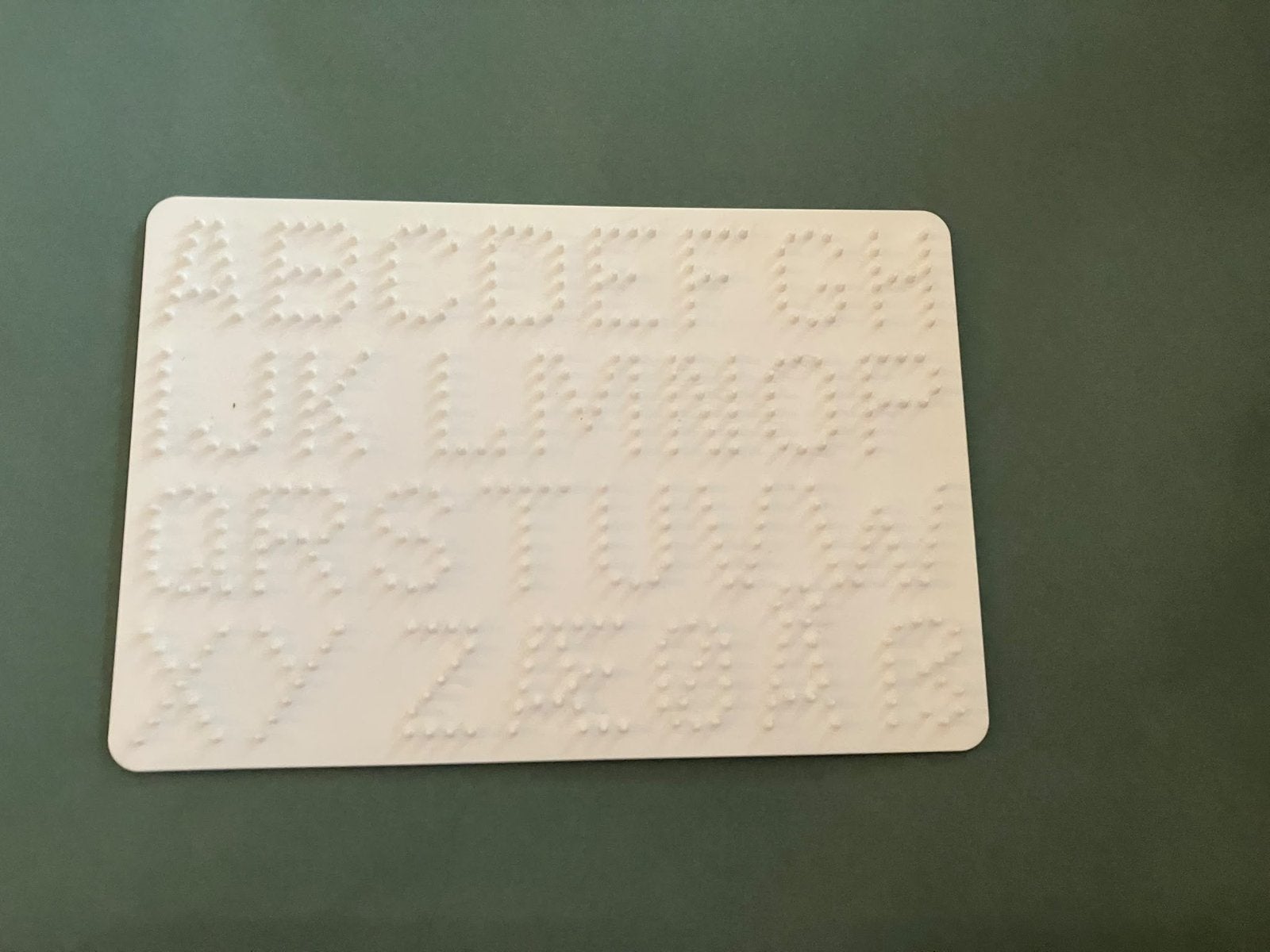 Vorm strijkkralen - HAMA - Letters, Kinderen en Baby's, Ophalen of Verzenden, Gebruikt, Knutselen