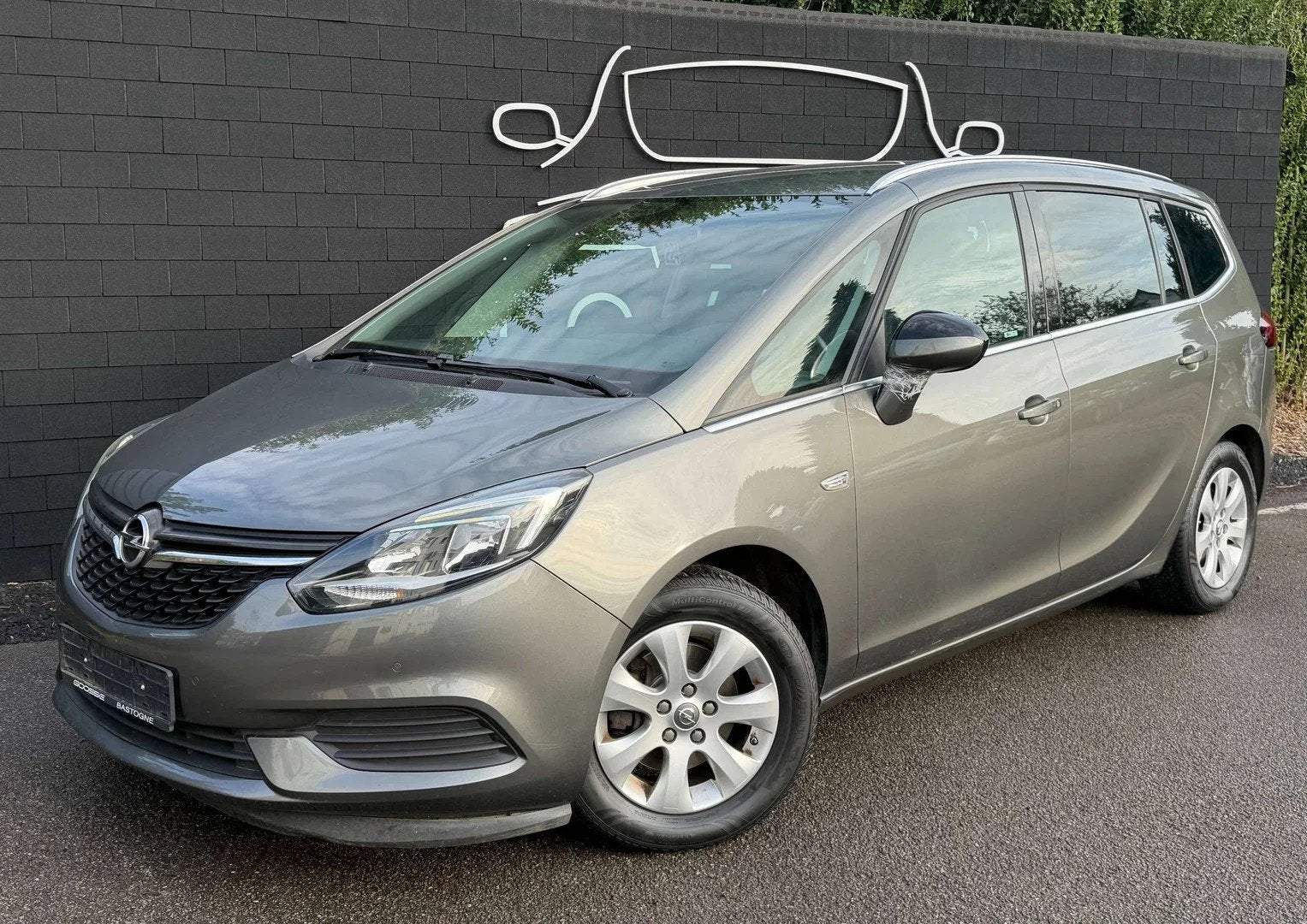 Opel Zafira Tourer 1.4 Turbo+AIRCO+7 PLACES+NAVI+EXPORT OU M, Autos, Argent ou Gris, Entreprise, 7 places, Boîte manuelle
