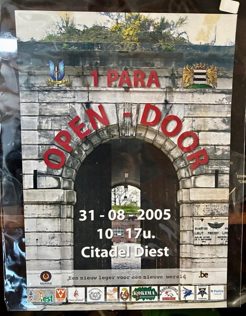 1Bn Para Open Door , Diest 2005., Ophalen of Verzenden, Landmacht, Foto of Poster
