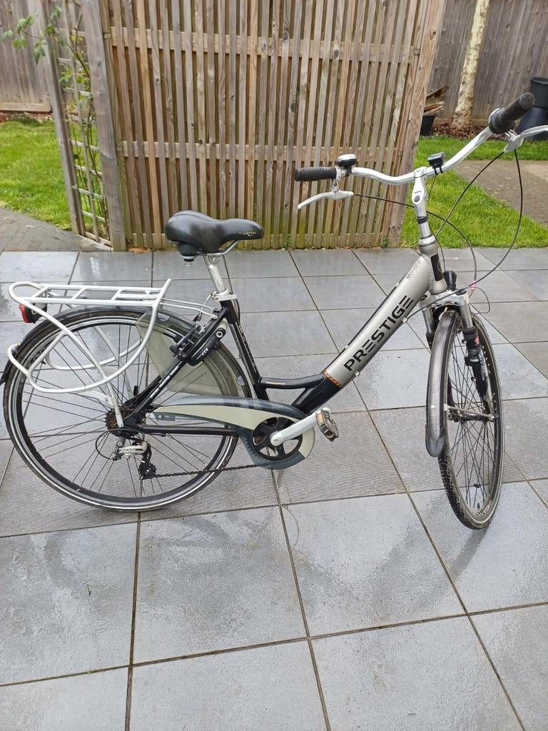 Damesfiets, Ophalen