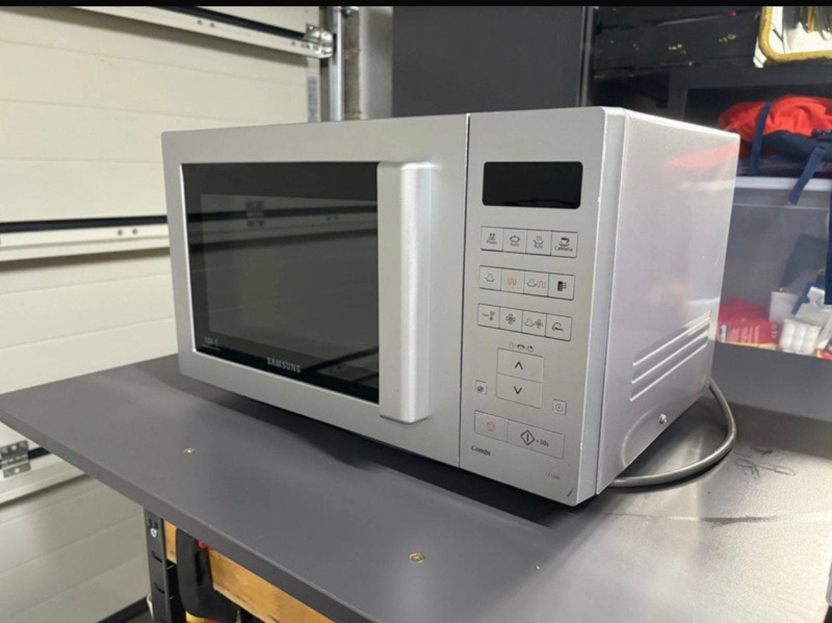 Four à micro-ondes Samsung, Enlèvement ou Envoi, Comme neuf, 45 à 60 cm, Plaque tournante