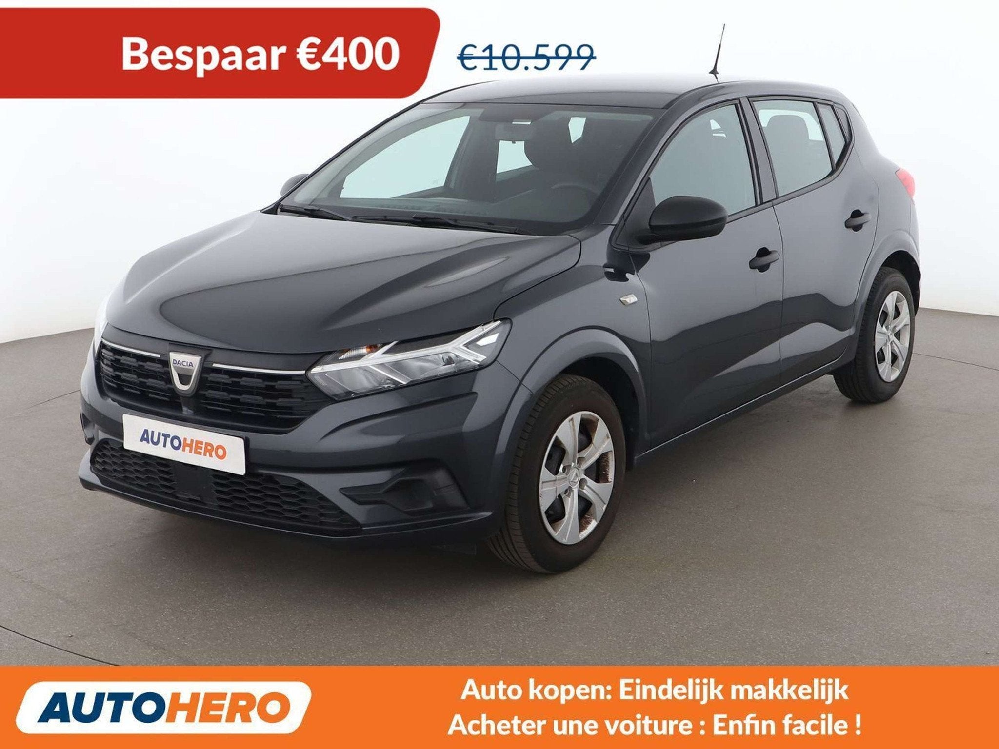 Dacia Sandero 1.0 SCe Essential (bj 2022), Auto's, Dacia, Voorwielaandrijving, Stof, Gebruikt, https://public.car-pass.be/vhr/5bb8b723-4073-401b-9ef9-3686ae933481