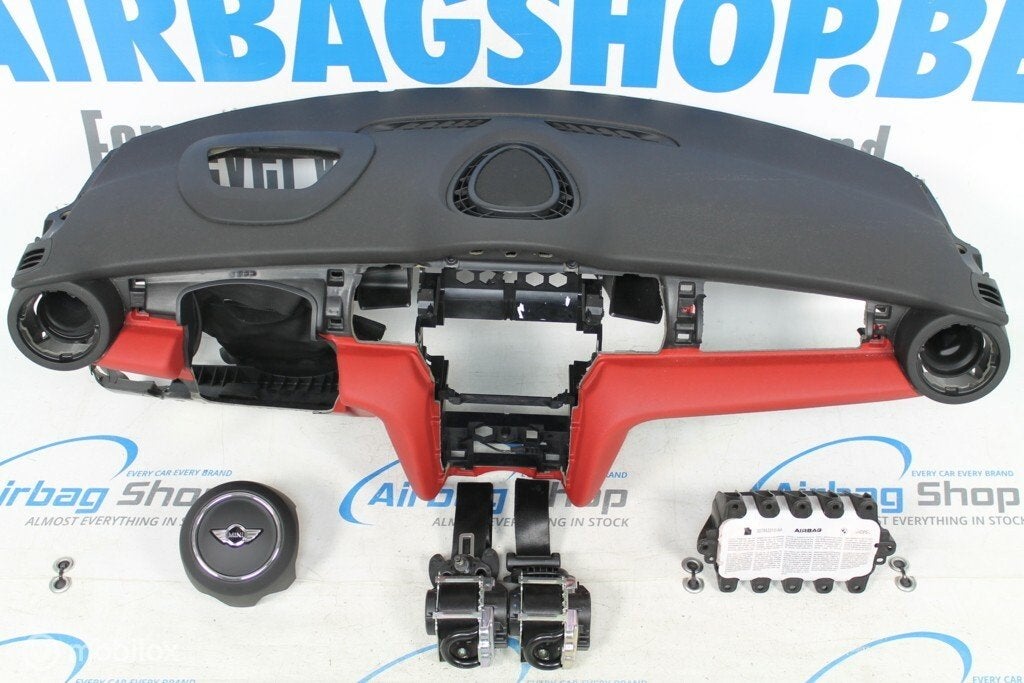 Airbag set Dashboard zwart/rood Mini Cooper F55 F56 F57, Auto-onderdelen, Gebruikt, Ophalen of Verzenden