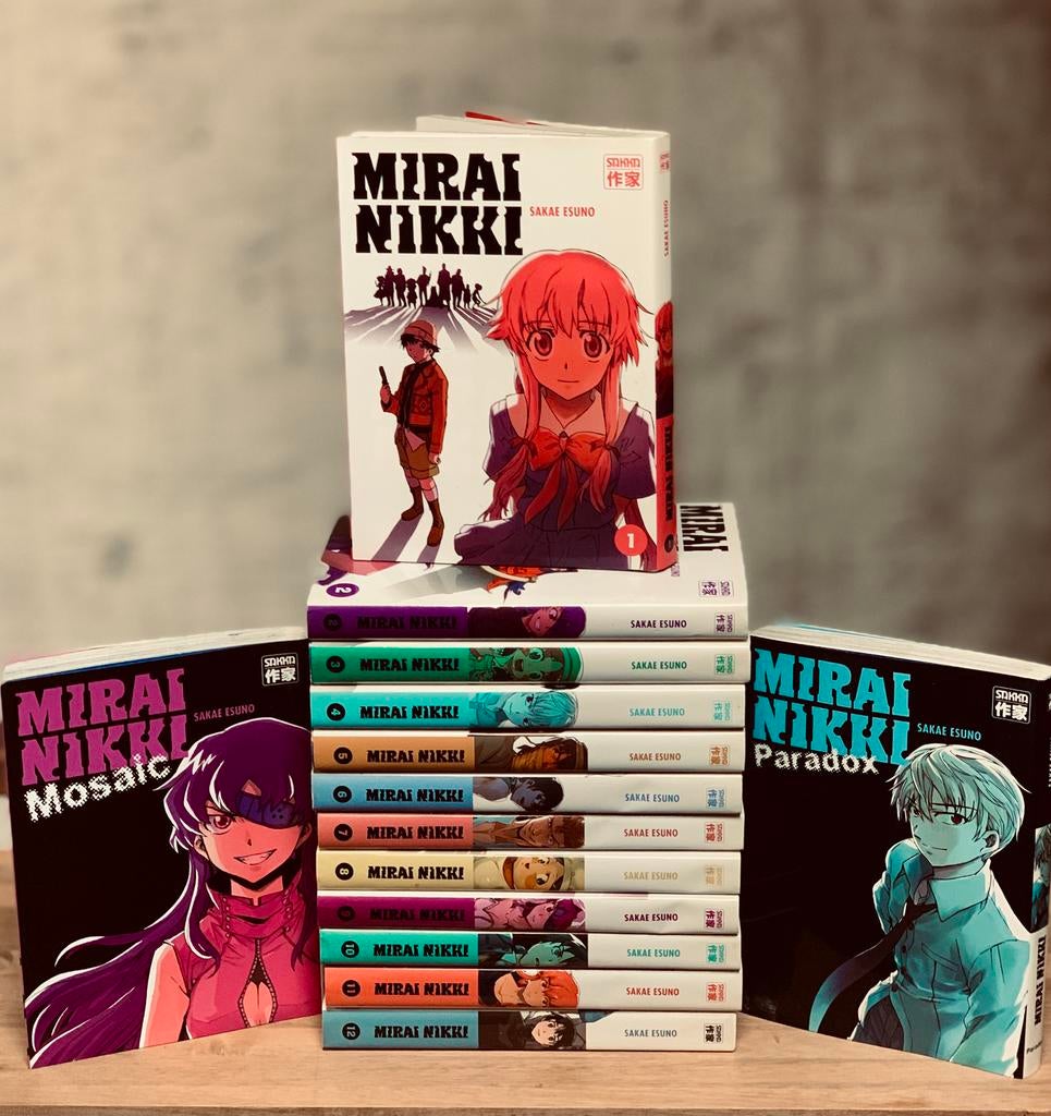 Mangas : Mirai Nikki - Blood Lad - Fairy Tail, Livres, Enlèvement ou Envoi, Comme neuf