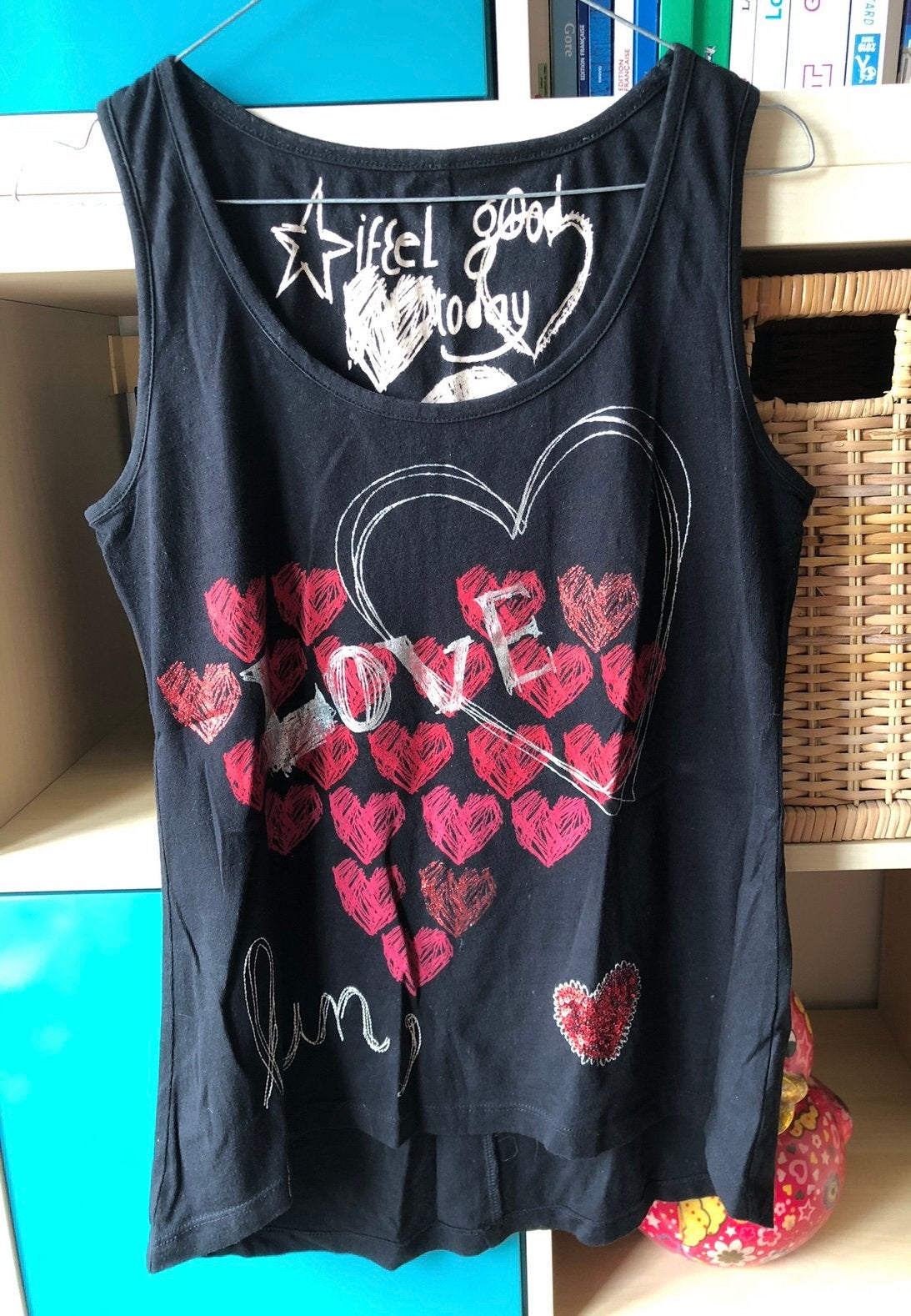 Lot de 5 tops , teeshirts taille M ( Desigual, miss captain, Enlèvement ou Envoi, Comme neuf