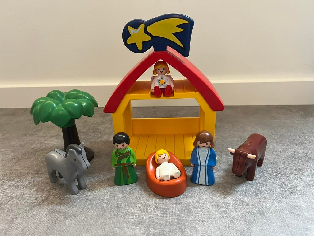 Playmobil kerststal, Kinderen en Baby's, Speelgoed | Playmobil, Ophalen of Verzenden, Zo goed als nieuw