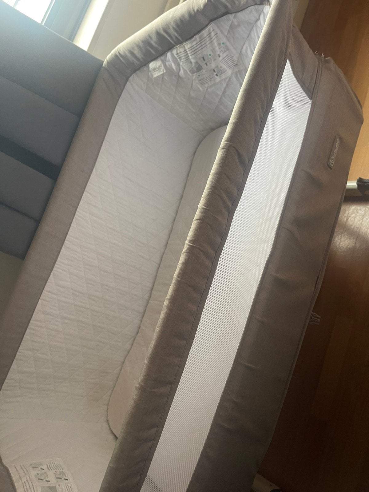 Co sleeper, Ophalen, Zo goed als nieuw, Bedbodem