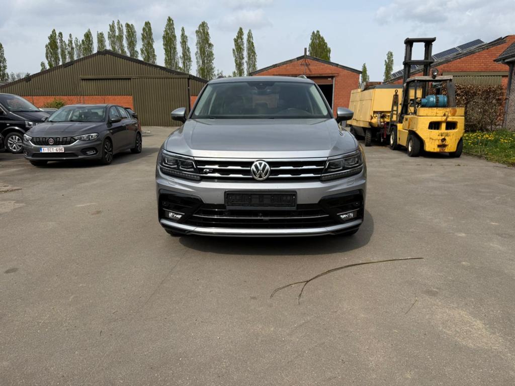 Volkswagen tiguan 2.0 TDI 4motion R-line, Auto's, Automaat, Leder, Diesel, Particulier