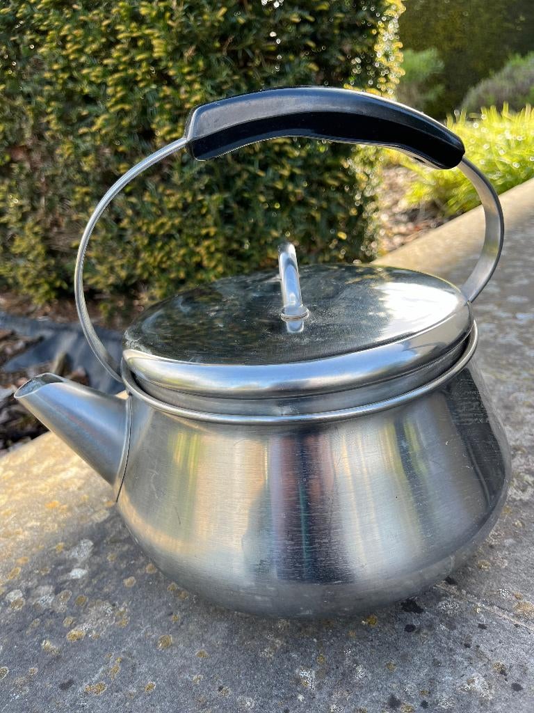 vintage waterketel, Ophalen, Gebruikt, Inox, Overige typen