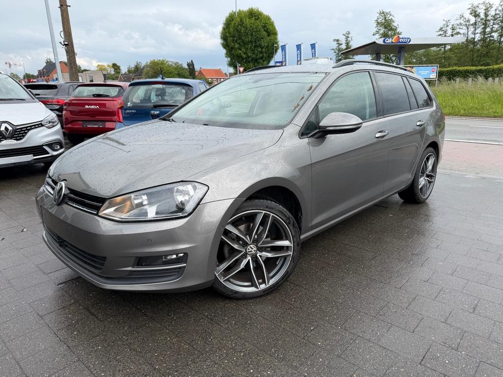 VW Golf Variante 1.6 TDI, Autos, Capteur de stationnement, Argent ou Gris, Achat, Entreprise