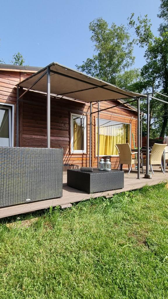 Terrasoverkapping met stof, Tuin en Terras, Overkappingen, Ophalen