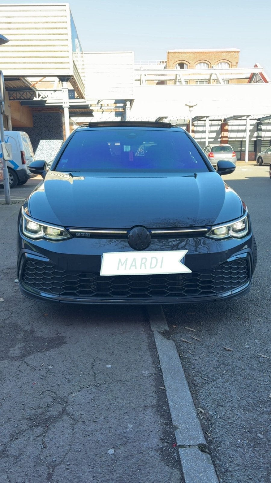Golf 8 gte, Autos, Argent ou Gris, Achat, Phares entièrement LED, Noir