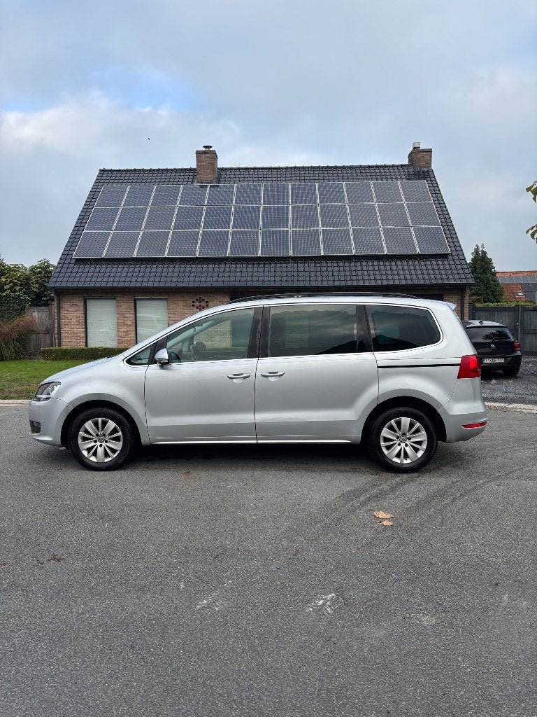 VW Sharan, Auto's, Euro 5, Stof, Zwart, 5 deurs