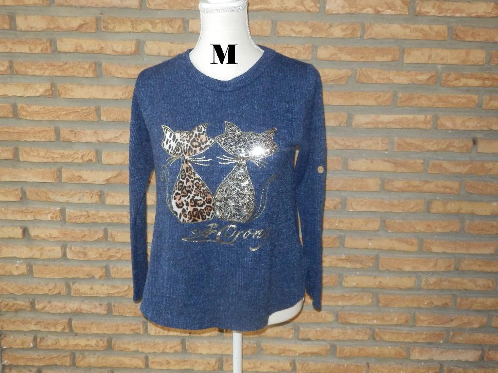 (36)- pull femme t.38 bleu, Vêtements | Femmes, Pulls & Gilets, Enlèvement ou Envoi, Comme neuf, Taille 38/40 (M), Bleu