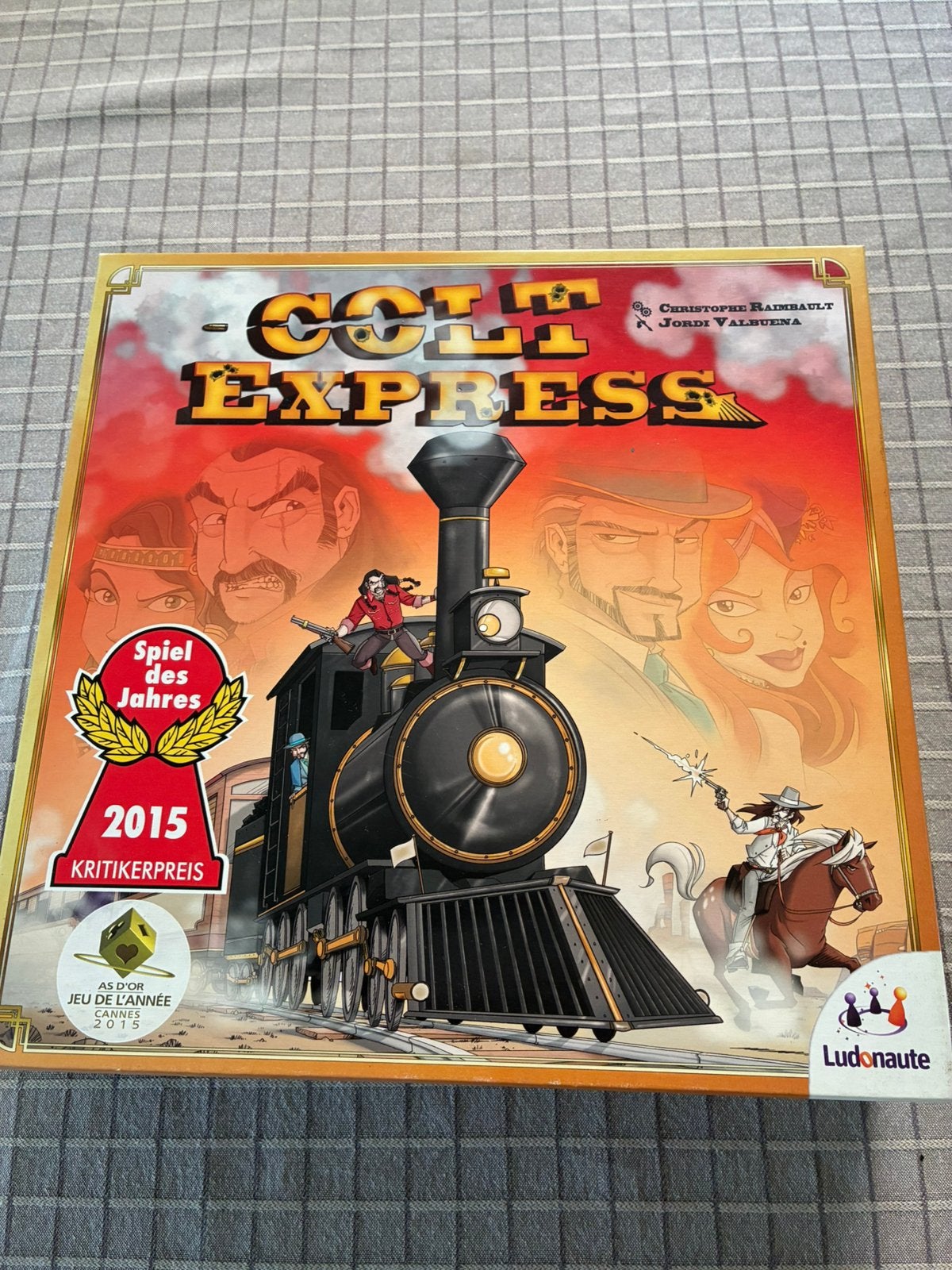 Gezelschapsspel Colt Express, Cinq joueurs ou plus, Enlèvement, Utilisé