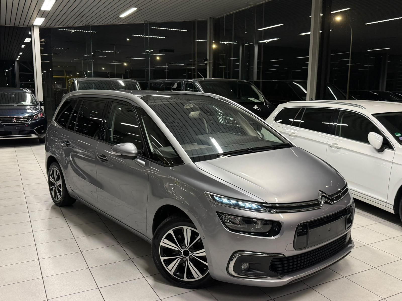 Citroen C4 Picasso Automatique 2.0HDi 110kW 7 Places Euro 6b, Argent ou Gris, Achat, Euro 6, Entreprise
