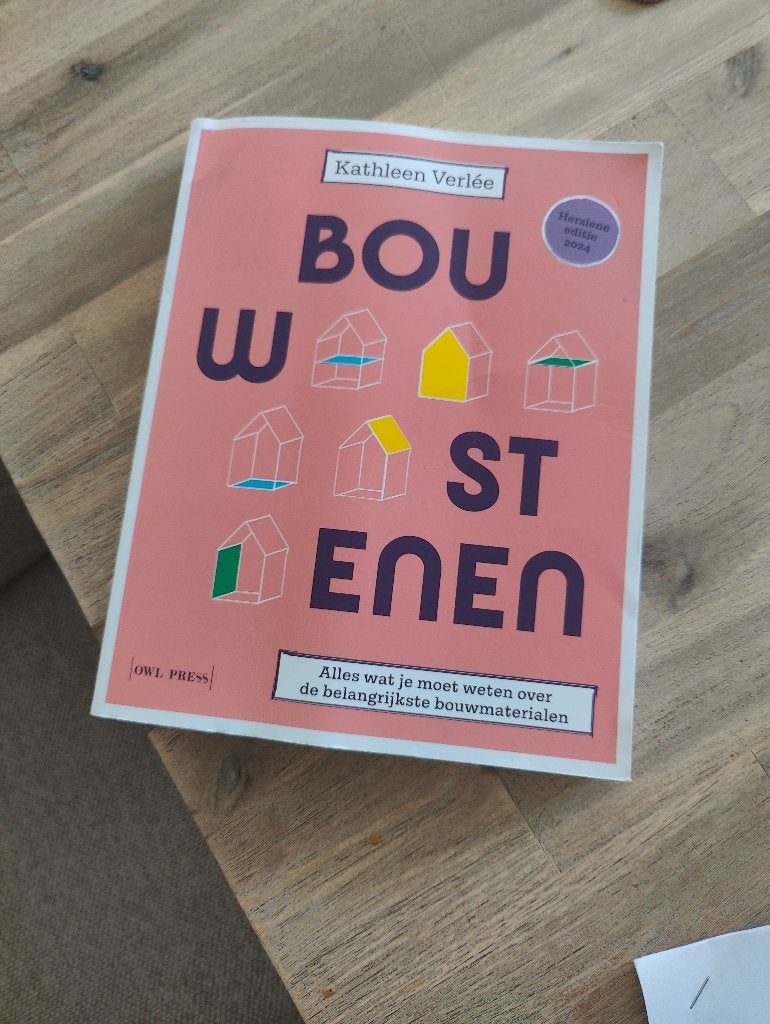 Bouwstenen-handboek-Kathleen Verlée, Livres, Enlèvement ou Envoi, Architecture, Neuf, Kathleen Verlée