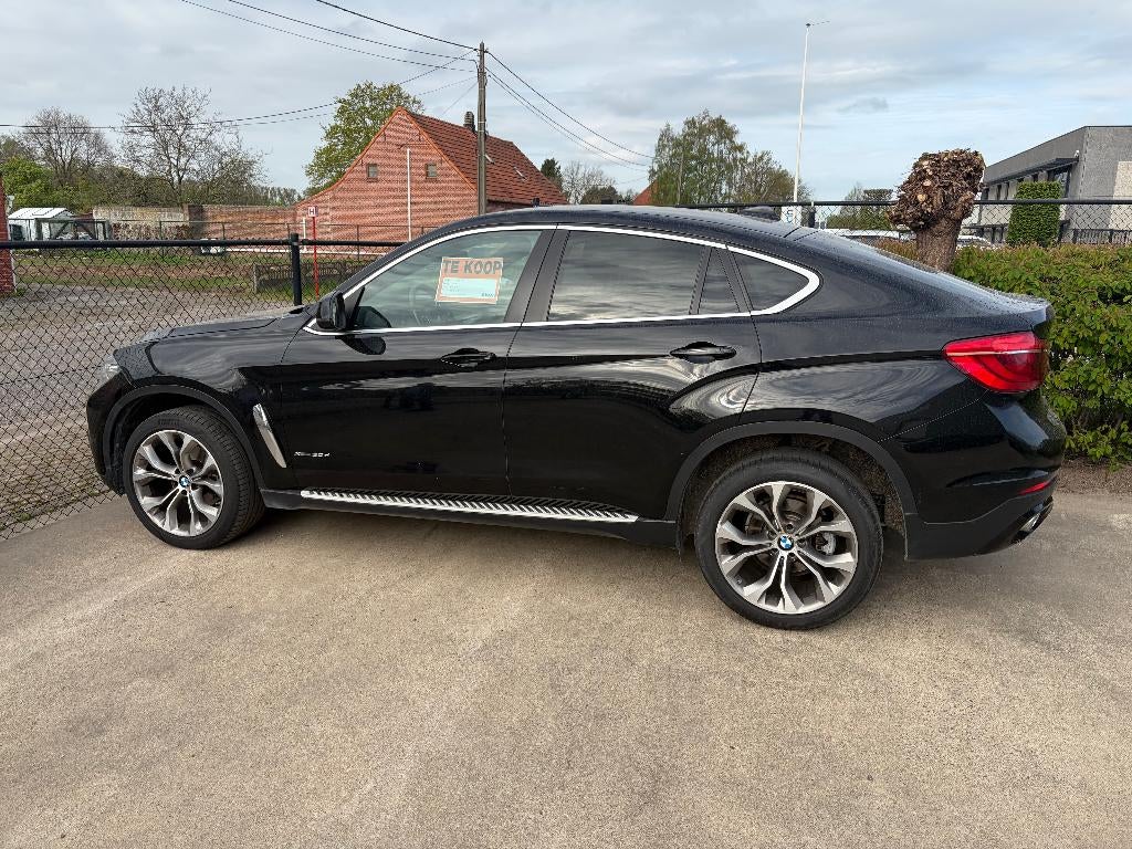 BMW X6 30d, Auto's, BMW, Automaat, 2993 cc, Zwart, X6
