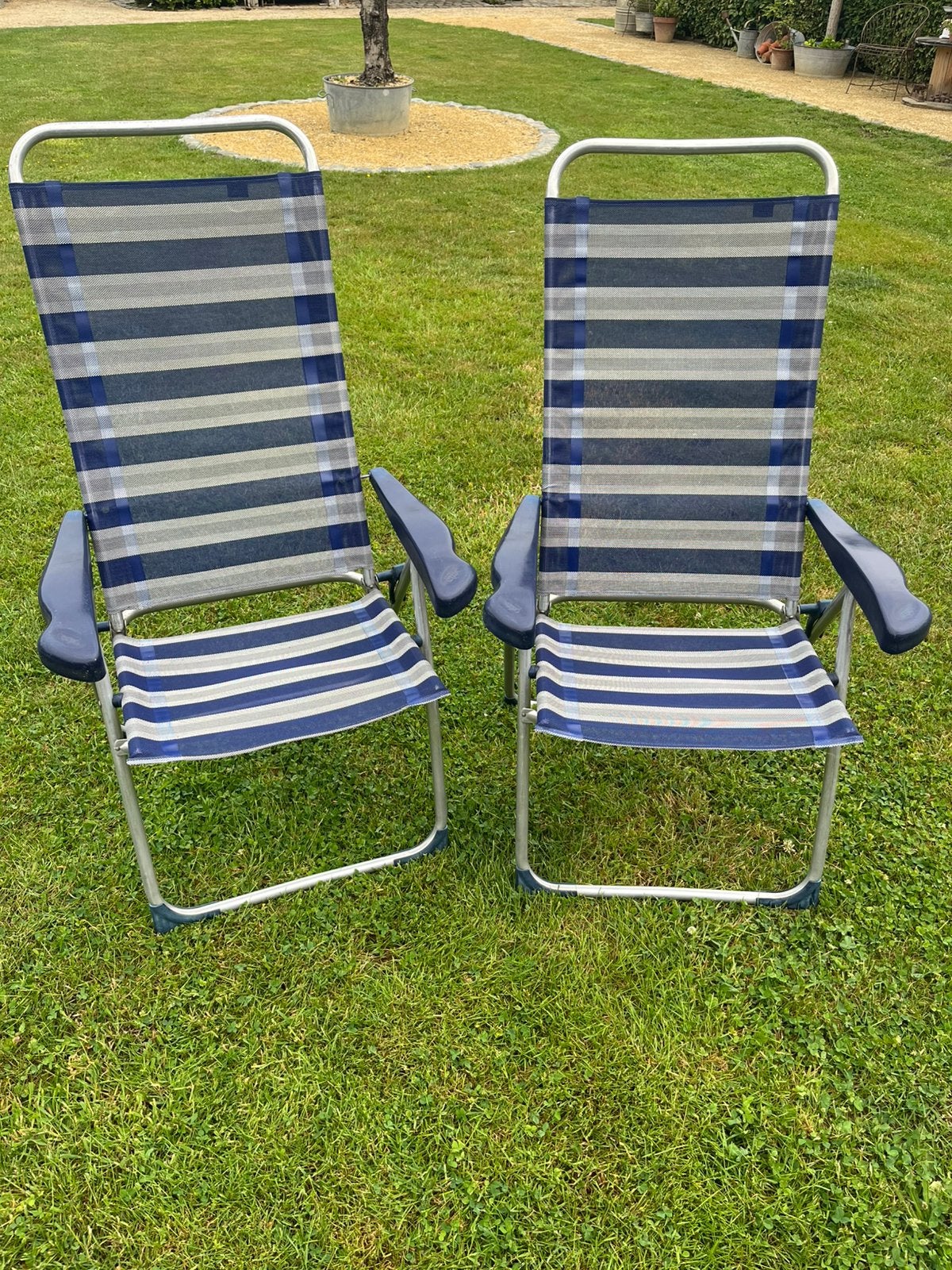 Jolies chaises de camping, Enlèvement, Utilisé