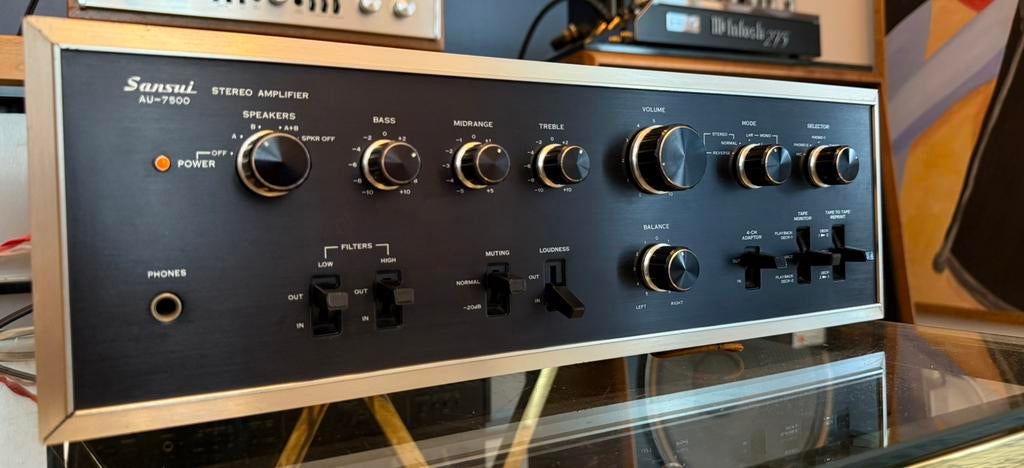 Sansui au-7500, TV, Hi-fi & Vidéo, Appareils professionnels, Comme neuf, Enlèvement