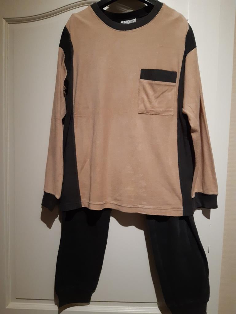 Heren pyjama, maat M (badstof), Kleding | Heren, Pyjama's, Ophalen of Verzenden, Gedragen, Maat 48/50 (M)