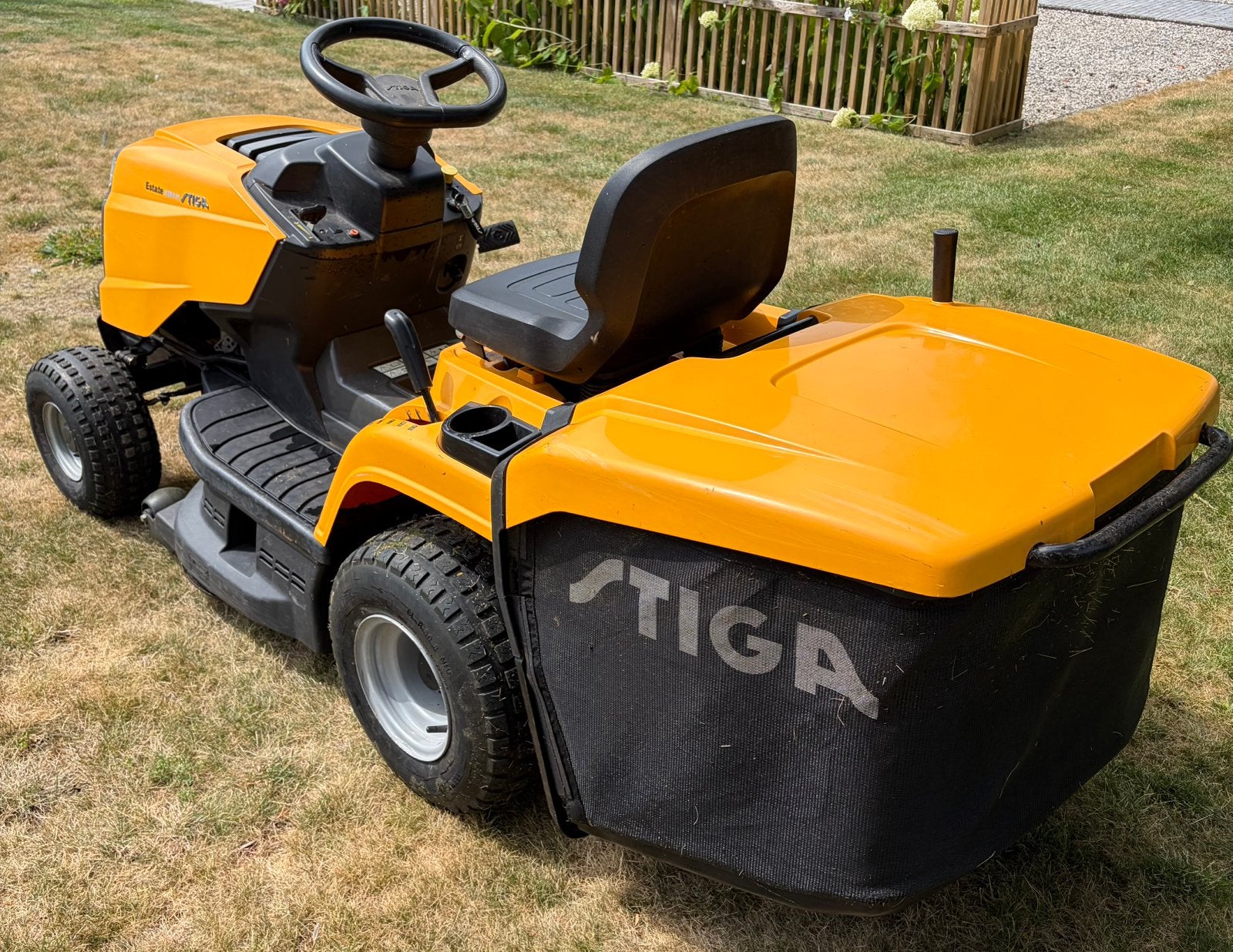 Zitmaaier stiga, Enlèvement, Utilisé, Fonction de mulching
