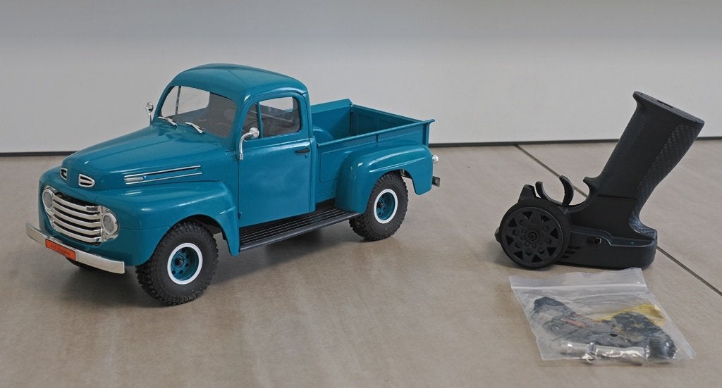 RC Ford F1 truck (1:18), Elektro, Gebruikt, Auto offroad, Ophalen of Verzenden